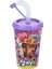 Pony Kapaklı Pipetli Bardak 400 Ml. 1