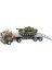 1:16 Sürtmeli Sesli Işıklı Askeri Araç Taşıyan Tır (Tank) 1