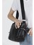 Kapitone Askılı Kadın Çantası En 31 cm ; Boy 21 cm 2