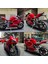 Kırmızı Renk Dayanıklı Araç Motor Mobilya Kaplama Folyosu (126CM x 20 Cm) 5