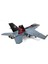 12577 1/72 Ölçek, Usn F/A-18F (VFA-154 Black Knights) Savaş Uçağı, Plastik Model Kiti 3