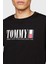 Tommy Jeans Regular Fit Bisiklet Yaka T Shirt Erkek T Shirt DM0DM18533 Bds 3