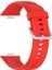 Huawei Watch Fit 3 Kordon, Silicone Sport Band - Kırmızı 1