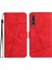 Huawei P20 Pro Için Flip Case Bilek Kayışı Cüzdan Pu Deri Kart Yuvaları Tam (Yurt Dışından) 5