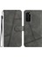 Huawei P40 Flip Folio Kart Yuvaları Için Flip Case Tutucu Manyetik Cüzdan Pu (Yurt Dışından) 1
