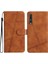 Huawei P20 Pro Için Flip Case Bilek Kayışı Cüzdan Pu Deri Kart Yuvaları Tam (Yurt Dışından) 5