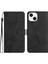 IPhone 14 Için Flip Case Bilek Kayışı Cüzdan Pu Deri Tam Koruma Flip (Yurt Dışından) 5