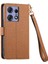 Motorola Kenar 50 Pro Aşk Deri Kılıf Cüzdan Fermuar Için Flip Case (Yurt Dışından) 4