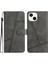 IPhone 13 Için Flip Case Mini Bilek Kayışı Tam Koruma Cüzdan Pu Deri (Yurt Dışından) 1