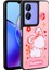 Vivo Y17S Uyumlu Case Shining Embossed Amas Silicone Cover With Iconic Figure, Pembe 1