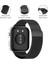 Huawei Watch Fit 3 Uyumlu Metal Hasır Magnetik Mıknatıslı Kordon Örgü Kayış Milano Manyetik Strap 2