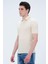 Erkek Polo Yaka Düğmeli Pamuklu Fitilli Triko Kısa Kollu T-Shirt 2