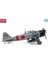 12352 1/48 Ölçek, Mitsubishi A6M2B Zero Fighter Model 21 Savaş Uçağı, Plastik Model Kiti 4