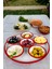 7 Parça Emaye Kahvaltı Seti, Sunum, Kahvaltı Tabağı, Reçellik, Zeytin, Peynir Tabağı, Çeyiz, Hediye 5