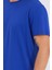 Erkek Pamuk Modal Regular Fit T-Shirt Saks 2