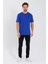 Erkek Pamuk Modal Oversize T-Shirt Saks 3