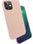 Apple iPhone 12 Uyumlu Kılıf Silk Silikon, Pembe 1