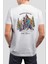 Dağcı Baskılı Beyaz Tişört C666 1