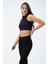 Kadın Kaşkorse Crop Atlet Lacivert 3