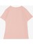 Kız Çocuk Tişört Taşlı Yazı & Kalp Baskılı 8-14 Yaş, Pembe 2