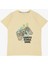 Erkek Çocuk Tişört Oyun Konsolu Baskılı 8-14 Yaş, Sarı 1
