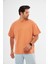 Unisex Tarçın Oversize Bol Kalıp T-Shirt (SEVGİLİ ÇİFT KOMBİNİ TAVSİYESİ) 4