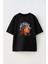 Unisex Amerıca Pılot Glasses North Dakota Tasarım Baskılı Pamuk Sıyah Oversize T-Shirt 1