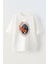 Unisex Mother Mother Ayna Tasarım Baskılı Pamuk Beyaz Oversize T-Shirt 1
