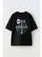 Unisex Thor Stormbreaker Tasarım Baskılı Pamuk Sıyah Oversize T-Shirt 1