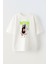 Unisex Turbanlı Girl Tasarım Baskılı Pamuk Beyaz Oversize T-Shirt 1