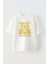 Unisex Wanted Dead Or Alıve Tasarım Baskılı Pamuk Beyaz Oversize T-Shirt 1
