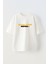 Unisex Mission Passed Respect Tasarım Baskılı Pamuk Beyaz Oversize T-Shirt 1