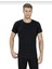 111 Erkek Sıfır Yaka Yarım Kol Fanila Atlet 3 Adet 1