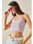 Lila Askılı Kaşkorse Bluz 5YXK2-48725-26 1