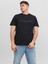 Jack & Jones Jjestar Jj Tee Ss Noos Pls Erkek Siyah Büyük Beden Tshirt 12243625-02 1