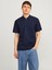 Jprccjohnny Half Zıp Ss Polo Sn Erkek Lacivert Tshirt 12255578-04 1