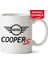 Çakılap Mini Cooper Logo Baskıpı Porselen Kupa Bardak (Kp-Otmbl-Mn) 1