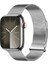 Apple Watch 1-9 Nesillere Uygun Milanese Kayış, Apple Paslanmaz Çelik Metal Saat Kayışı, 38 Mm, 40 mm ve 41 mm Kadranlı Apple Saatlerine Uygundur (Yurt Dışından) 1