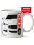 Çakılap Forda Mondeo Mk5 Baskılı Porselen Kupa Bardak (Kp-Otmbl-Frd) 1