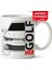Çakılap Vw Golf 8 Baskıpı Porselen Kupa Bardak (Kp-Otmbl-Vw) 1