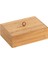 Bambu Box Terra Kapaklı L, Mutfak, Banyo ve Tüm Ev Için Düzenleyici Kutu, Banyo Ürünleri, Mutfak Gereçleri Veya Şekerlemeler Için, Pratik Halkalı, 22 x 7 x 15 Cm, Doğal 1