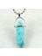 No.20 Doğal Taş Florit Kuvars Kristal Turquoises Titanyum Kristal Ayağı Kolye Diy Takı Yapımı Için Kolye Aksesuarları (Yurt Dışından) 1