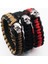 Renkli Açık Paracord Survival Bileklik Bileklik Erkekler Gümüş Ton Kafatası Halat Bileklik Kamp Yürüyüş Acil Toka Bilezik Jewery (Yurt Dışından) 3