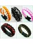 Renkli Açık Paracord Survival Bileklik Bileklik Erkekler Gümüş Ton Kafatası Halat Bileklik Kamp Yürüyüş Acil Toka Bilezik Jewery (Yurt Dışından) 4