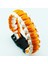 Renkli Açık Paracord Survival Bileklik Bileklik Erkekler Gümüş Ton Kafatası Halat Bileklik Kamp Yürüyüş Acil Toka Bilezik Jewery (Yurt Dışından) 5