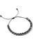 14-28CM Tarzı No.6 Boyutu Remium Bilezik Erkekler Kadınlar Için 5mm Siyah Hematit Taş Boncuk Streç Sağlık Sağlıklı Siyah Bilezik Takı Charm (Yurt Dışından) 5