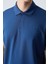 Parlament Basic Göğüs Logolu Standart Kalıp Triko Polo Yaka Erkek T-Shirt - 87768 3