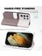 Samsung Galaxy S21 Ultra Kapak Çevirin Cüzdan Basit Iş Durum (Yurt Dışından) 3