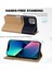 Iphone 13 Için Kılıf Mini Deri Kılıf Darbeye Basit Iş Çevirme (Yurt Dışından) 3