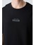 Siyah Pamuklu Kalın Yumuşak Dokulu Oversize Fit Basic Erkek Şort Takım - 85259 3